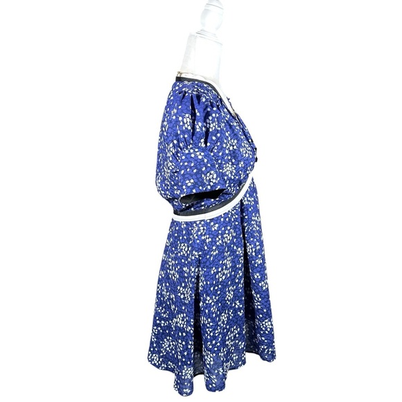 MIU MIU Silk Floral A-Line Dress - Picture 3 of 15